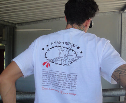 SINNERS GOT WINGS SHIRT