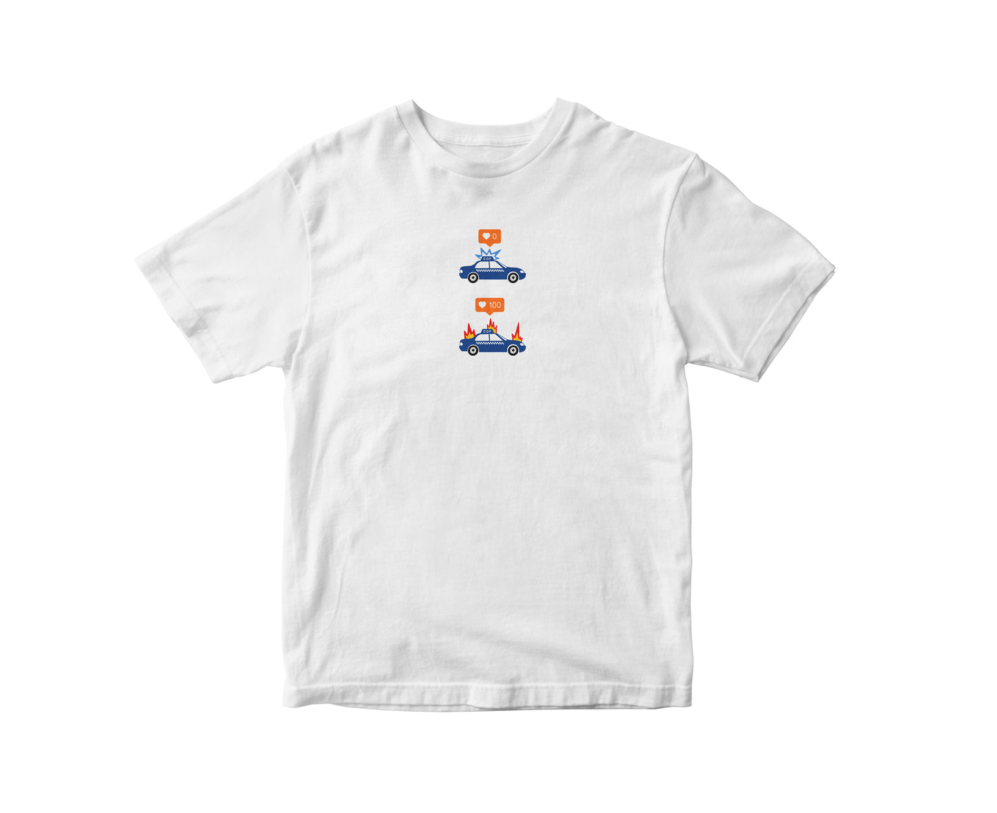 NO ONE LIKES COPS SHIRT