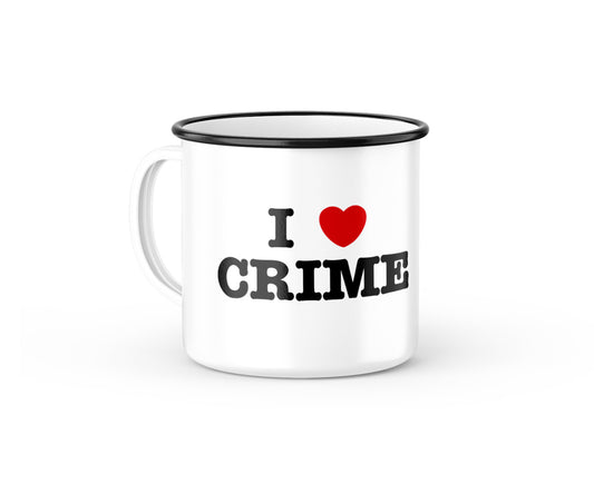 I LOVE CRIME TASSE